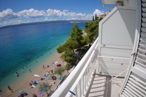 Blick vom Balkon