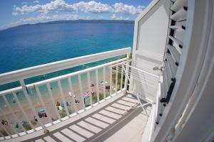 Blick vom Balkon
