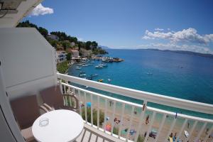 Blick vom Balkon